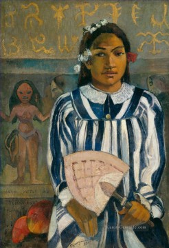 Paul Gauguin Werke - Merahi metua keine Tehamana Vorfahren von Tehamana Beitrag Impressionismus Primitivismus Paul Gauguin